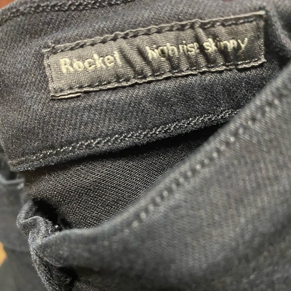 Citizens of Humanity Black Rocket High Rise Skinny Size 27 - Picture 7 of 7